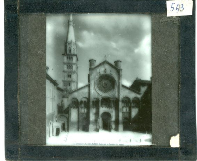 543 Diapositiva in vetro