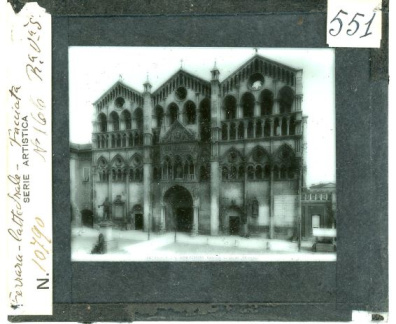 551 Diapositiva in vetro