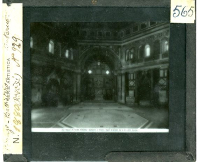 565 Diapositiva in vetro