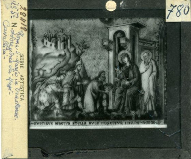 780 Diapositiva in vetro